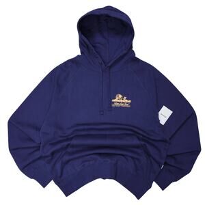 Aimé Leon Dore Unisphere Hoodie Evening Blue Size XL